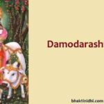 Damodarastakam in Telugu lyrics 